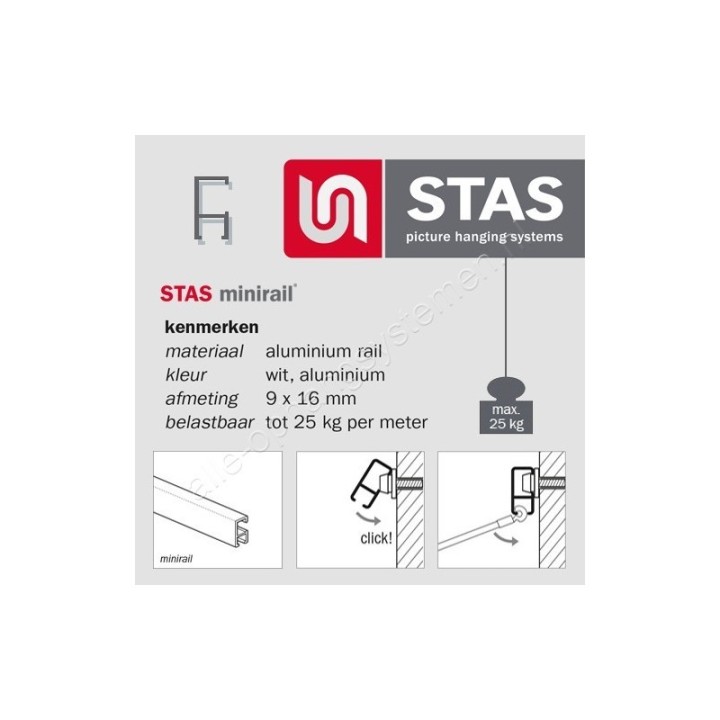 STAS Minirail Combikap