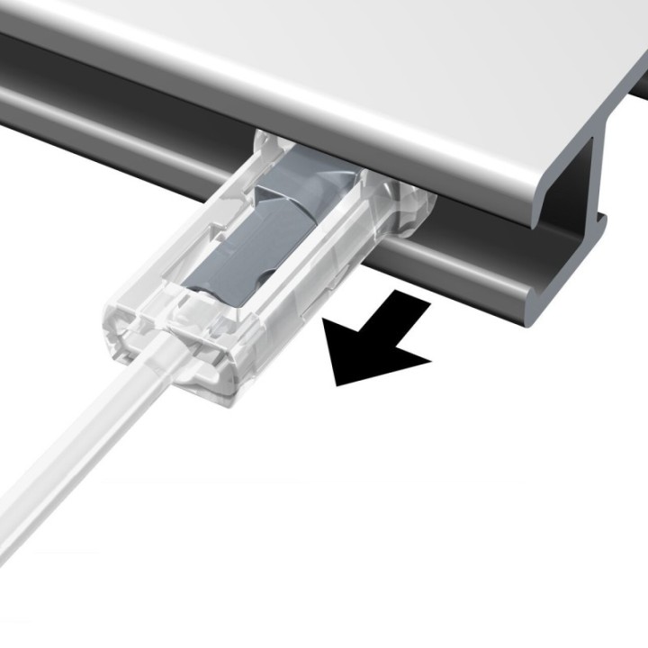 Artiteq 2,0mm Cliq2Fix Twister Kop met Perlondraad - per 10 stuks
