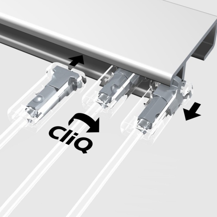 Artiteq 2,0mm Cliq2Fix Twister Kop met Perlondraad - per 10 stuks