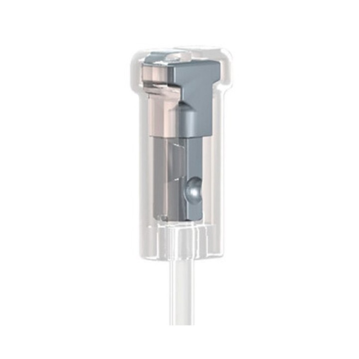 Artiteq 2,0mm Cliq2Fix Twister Kop met Perlondraad - per 10 stuks