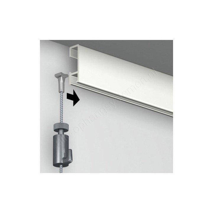 Artiteq Staaldraad met Solid Slider