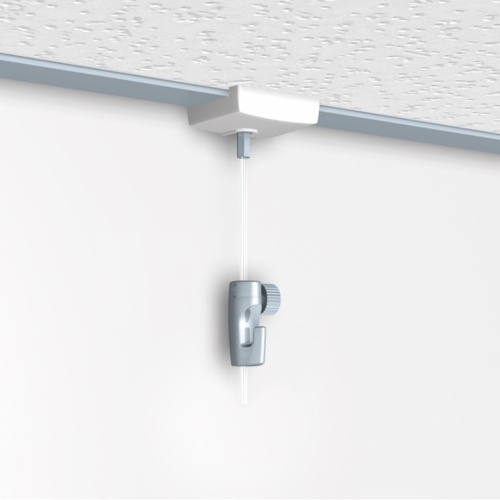 Newly H400 Plafondklem met draad en mini haak