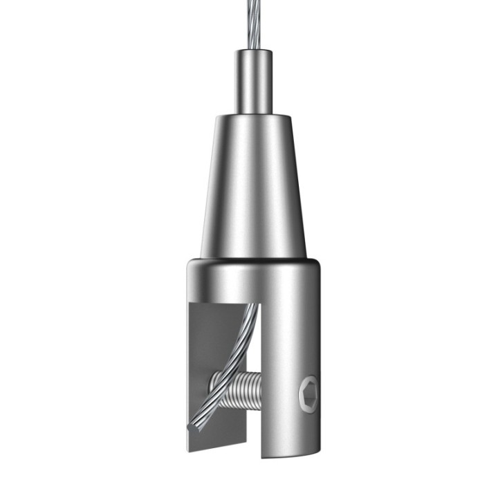 GeckoTeq Top Clamp Zelfremmende klem voor glas panelen tot 10 mm