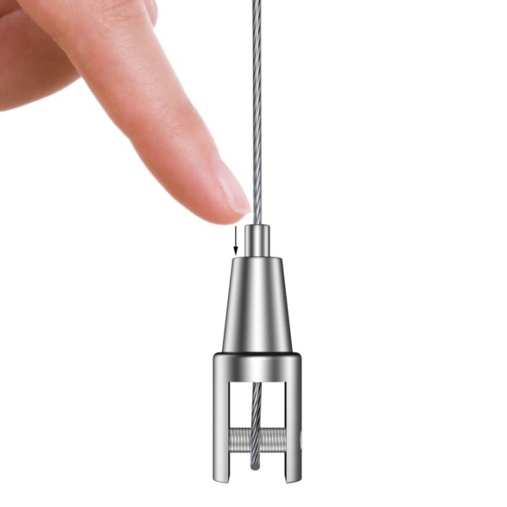 GeckoTeq Top Clamp Zelfremmende klem voor glas panelen tot 10 mm