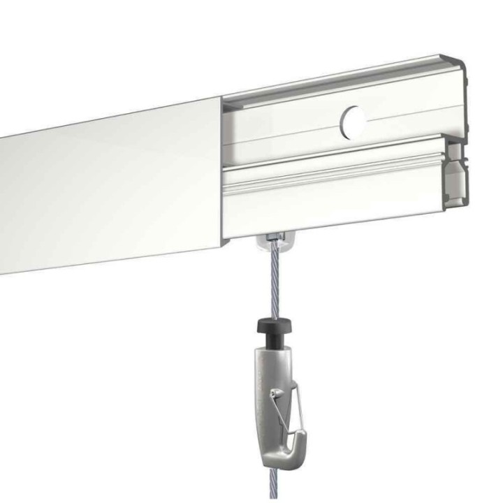 Newly R70 Museum Rail in witte primer incl. Afdekprofiel – 70 kg