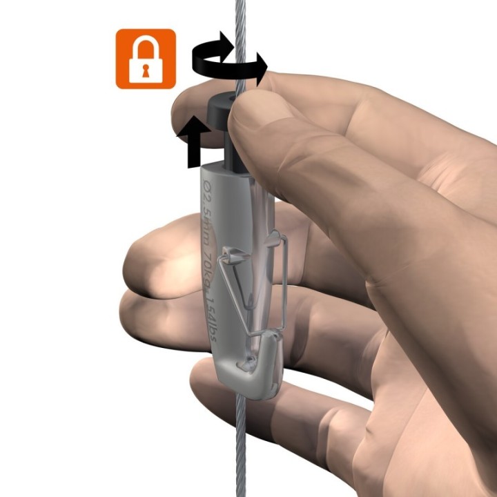 Newly H70 Zelfremmende Autogrip-Lock Museum Haak