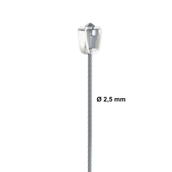 Newly R70 Museum Rail Twister Lock staalkabel