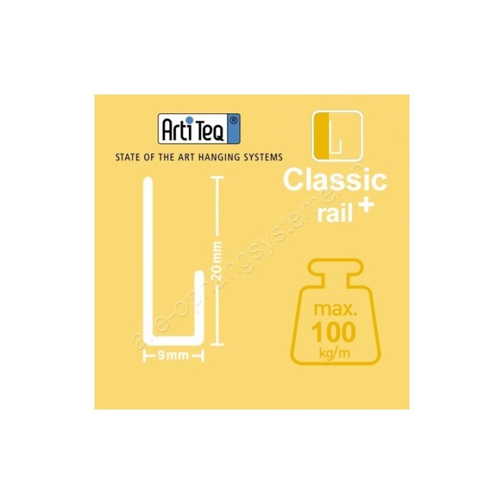 Artiteq 4x4mm U-Top Stang