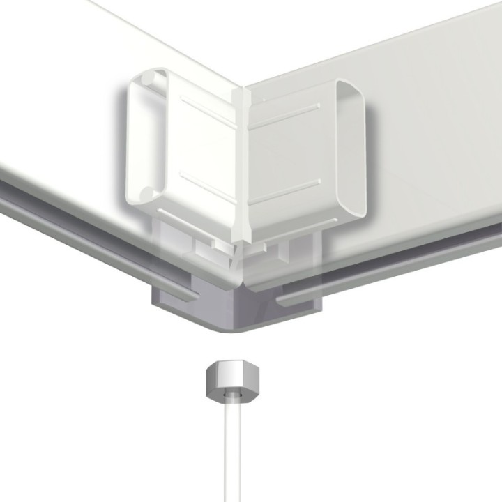 Artiteq Perlondraad 6-kantige disk glijder - 7kg
