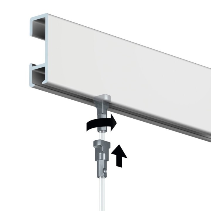 Artiteq Click Rail wit Set