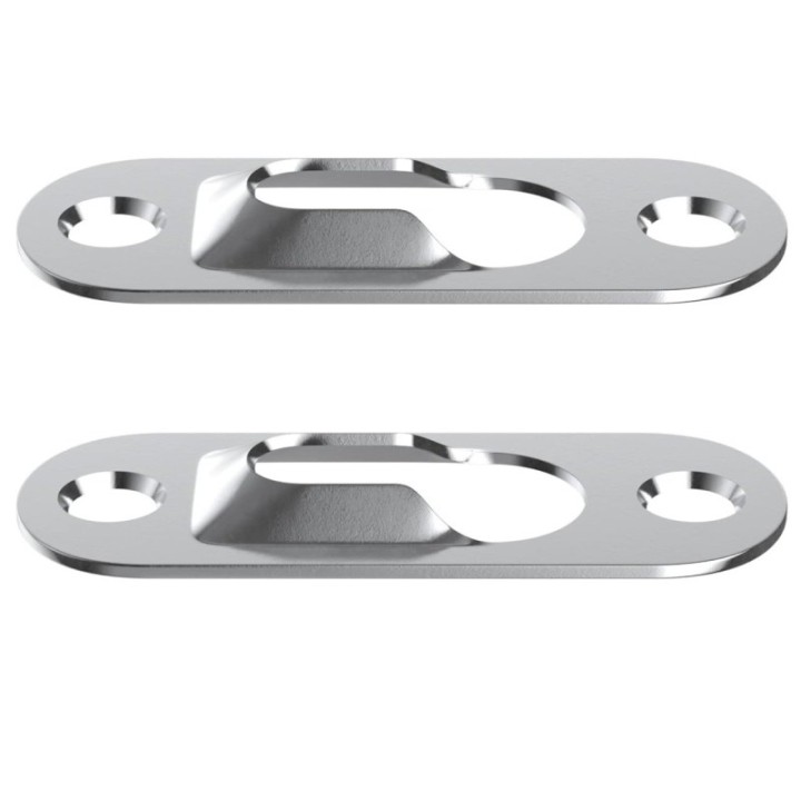 GeckoTeq sleutelgat hangers per 4 stuks