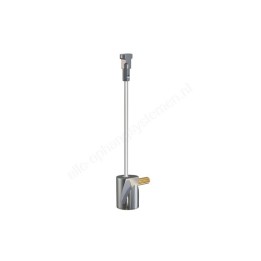 Artiteq Ophanghaak Rond messing + Perlondraad met Twister