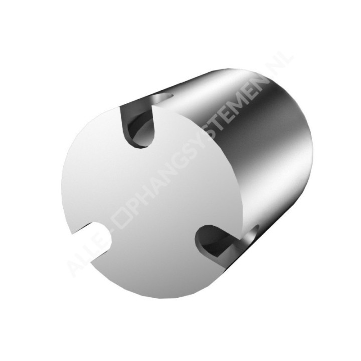 GeckoTeq Schroefbaar plafond anker met splitter voor 3 draden - 15kg