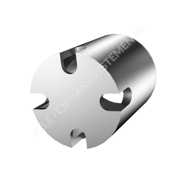 GeckoTeq Schroefbaar plafond anker met splitter voor 4 draden - 15kg