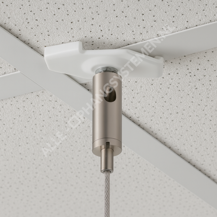GeckoTeq Zelfremmende Systeem Plafond Klem - 8kg