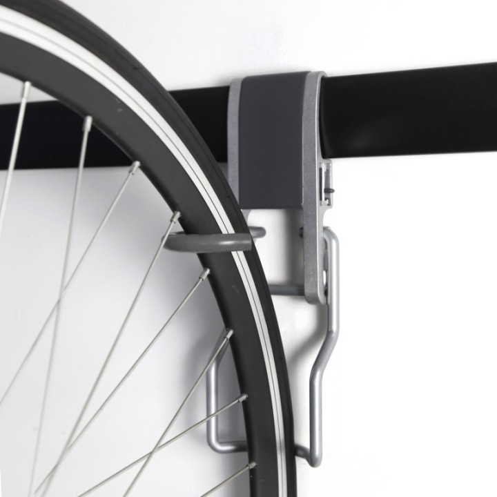 GeckoTeq Fiets Ophangsysteem - Verticale Fietshaak GSH58