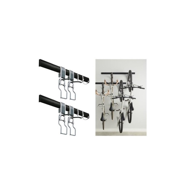 GeckoTeq Fiets Ophangsysteem - Verticale Fietshaak GSH58