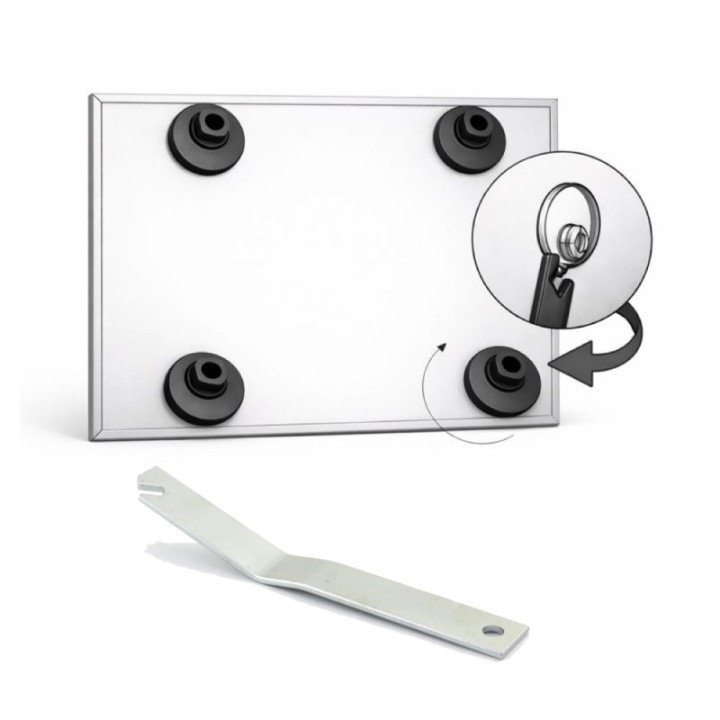 Nielsen Design – Security System voor Aluminium lijsten