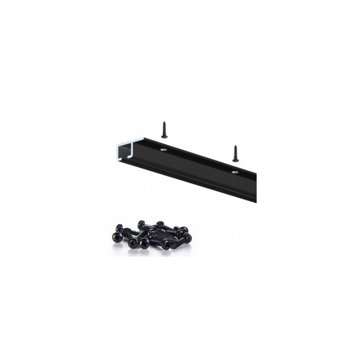 Artiteq Top Rail Set zwart - 200cm - 20kg