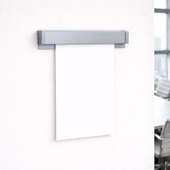 Artiteq Info Rail Memo Rail Papier Rail Papergrip - Strak 25cm klemprofiel voor wisselbare mededelingen