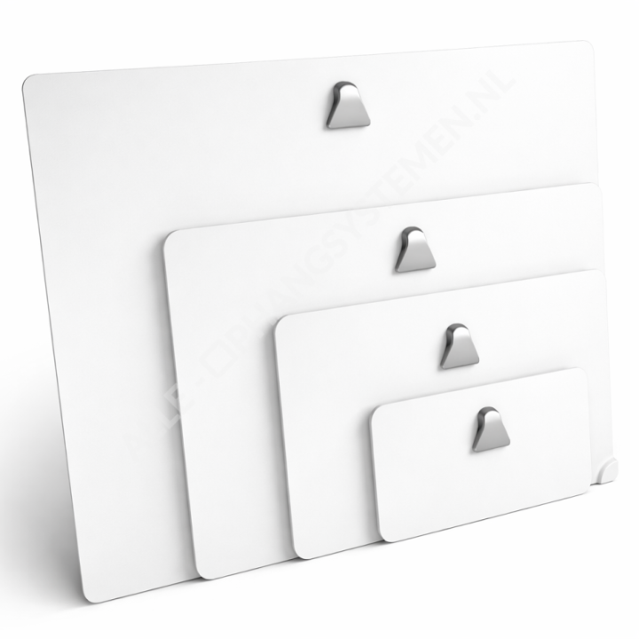 GeckoTeq Magneet Wandhaak - 4 draagvermogens & afmetingen