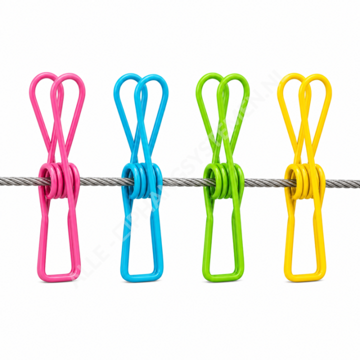 GeckoTeq Foto Clips met kleur - per 10 stuks
