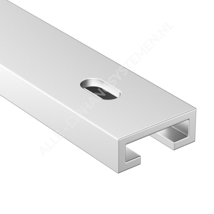 GeckoTeq Aluminium plafondrail voor akoestische panelen en baffles - 25kg