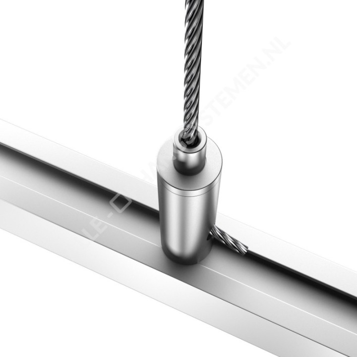 GeckoTeq Verstelbare railgripper voor staalkabel – 20kg