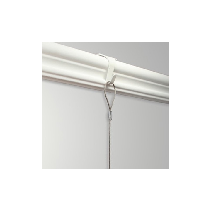 GeckoTeq 1,5mm Witte Staaldraad met Lus