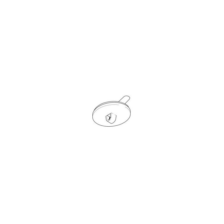 GeckoTeq zelfklevend plafond oog wit - 20mm - per stuk