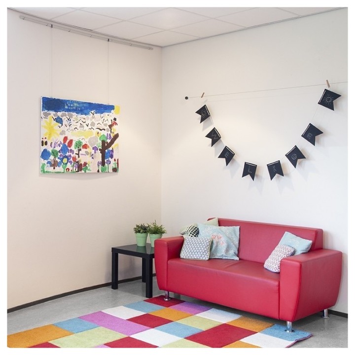 STAS Evoluon haak + perlon koord glijder + Smartspring