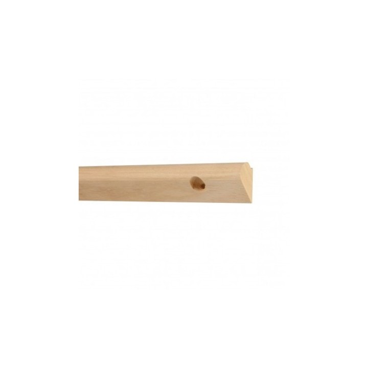 GeckoTeq Houten Kantlat 200 cm Wand Rail
