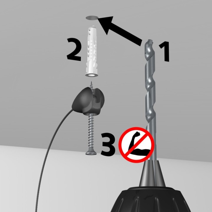 Artiteq Uni Hanger plafond nok