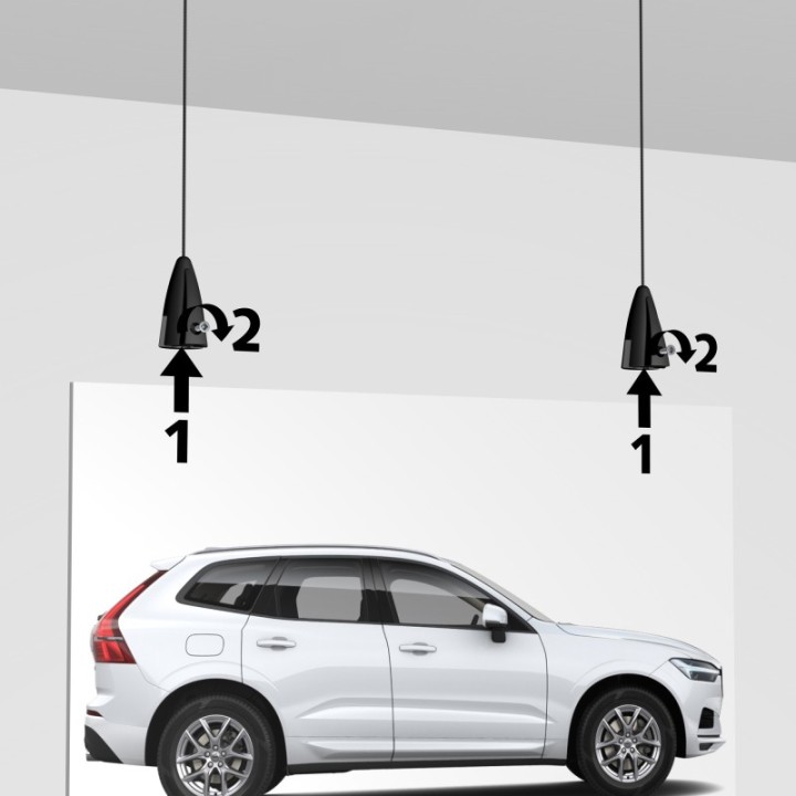 Artiteq Panel Grip materialen klem voor panelen tot 4mm
