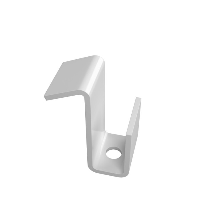 GeckoTeq Scheidingswandhaak 4kg - 20x8x10x11mm