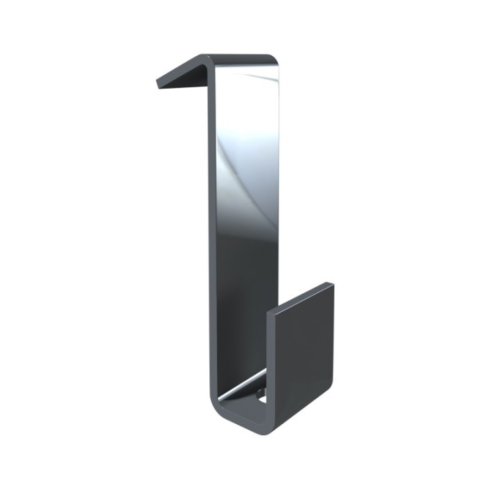 GeckoTeq Scheidingswandhaak 4kg - 35x8x10x11mm