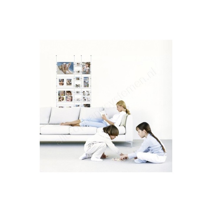 Artiteq Display-It Schroefklem Dubbel 3-6mm