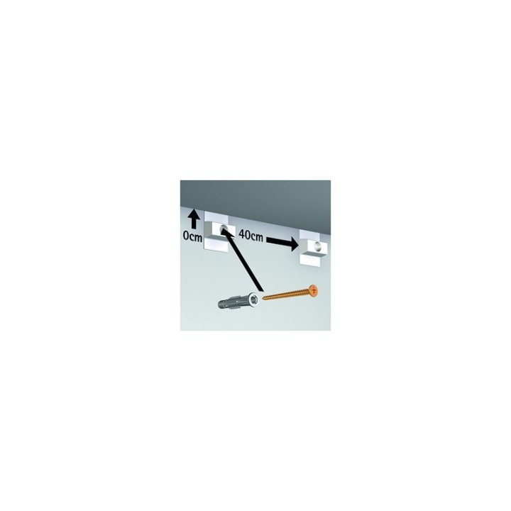 Artiteq Universele Wand Plug - 6mm
