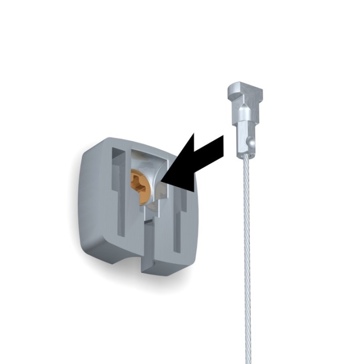 Artiteq Uniq Hanger met Perlon draad en Micro Haak