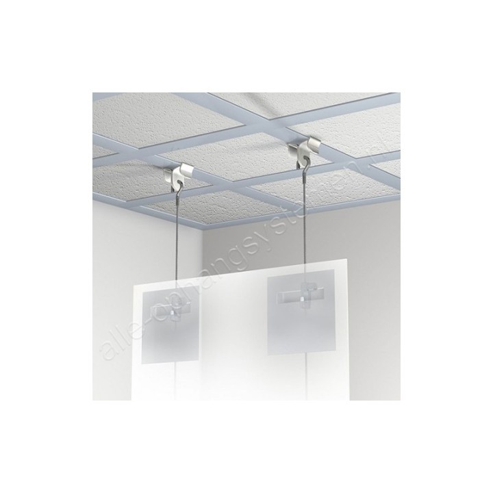 GeckoTeq Plafond Klem in transparant - 5kg