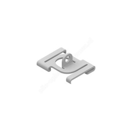 GeckoTeq Plafond clip metaal in wit & zwart - 7kg