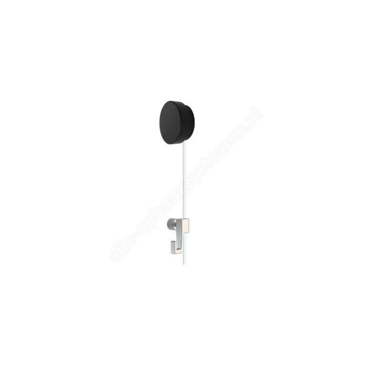 GeckoTeq Solo Hanger in zwart - 10/15kg