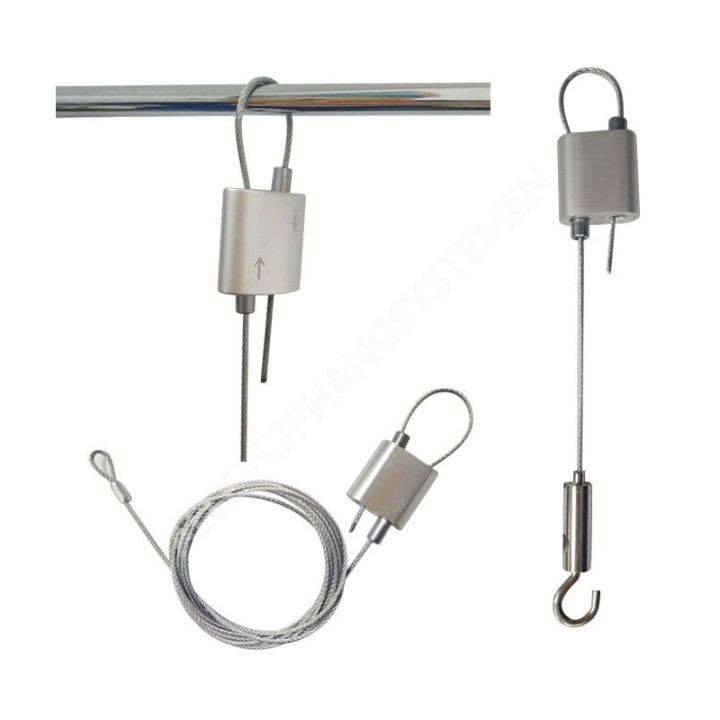 GeckoTeq Zelfremmende Lus Hanger Kabel Gripper - 2,0mm