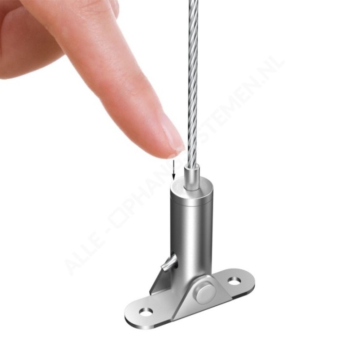 GeckoTeq Scharnierend Zelf remmende paneel nok - 16/24kg