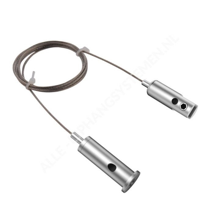 GeckoTeq Zelfremmend Plafondnok Kabelsysteem 6 mm - 20kg