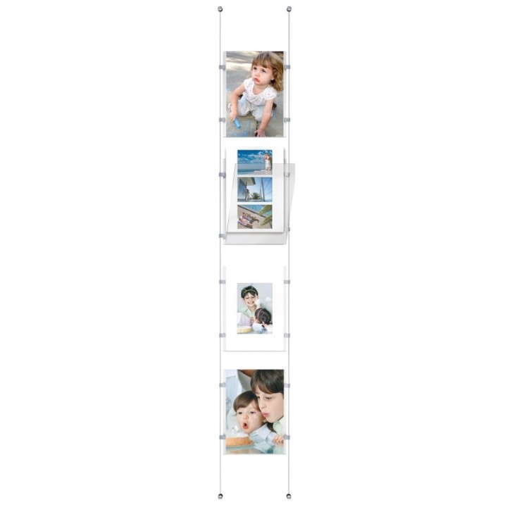Artiteq Display-It Economy met E-Clip - 8xA6 (Set) - Uitloper