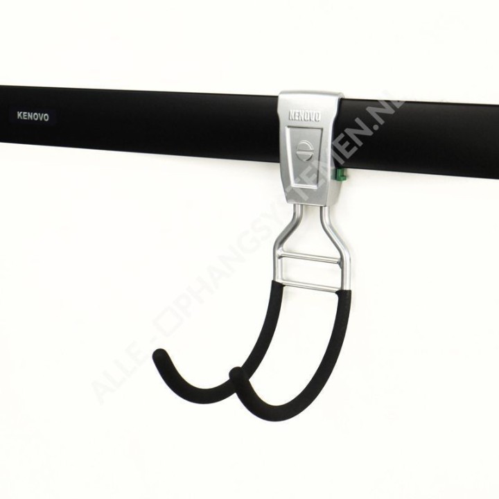 GeckoTeq Fiets Ophangsysteem - Dubbele Fietshaak GSH7