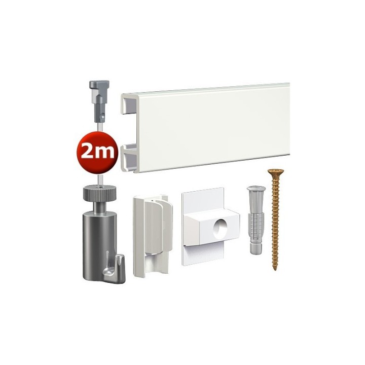 Artiteq Click Rail wit Set