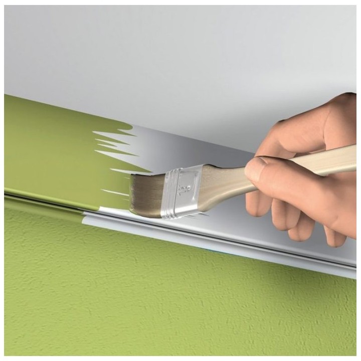 Artiteq Click Rail wit overschilderbaar Set