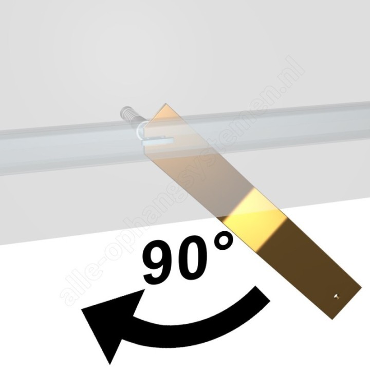 GeckoTeq Anti-Diefstalsysteem voor aluminium lijsten